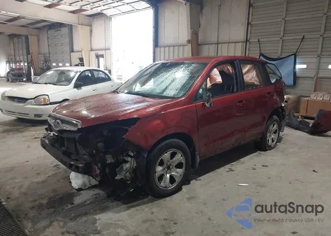 2014 Subaru Forester 2.5I из США, поврежденный, VIN JF2SJAAC4EG461030